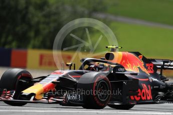 World © Octane Photographic Ltd. Formula 1 – Austrian GP - Practice 1. Aston Martin Red Bull Racing TAG Heuer RB14 – Max Verstappen. Red Bull Ring, Spielberg, Austria. Friday 29th June 2018.