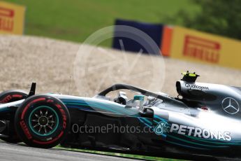 World © Octane Photographic Ltd. Formula 1 – Austrian GP - Practice 1. Mercedes AMG Petronas Motorsport AMG F1 W09 EQ Power+ - Valtteri Bottas. Red Bull Ring, Spielberg, Austria. Friday 29th June 2018.