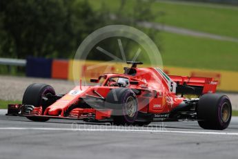 World © Octane Photographic Ltd. Formula 1 – Austrian GP - Practice 1. Scuderia Ferrari SF71-H – Sebastian Vettel. Red Bull Ring, Spielberg, Austria. Friday 29th June 2018.