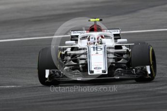 World © Octane Photographic Ltd. Formula 1 – Austrian GP - Practice 1. Alfa Romeo Sauber F1 Team C37 – Charles Leclerc. Red Bull Ring, Spielberg, Austria. Friday 29th June 2018.