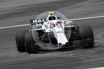World © Octane Photographic Ltd. Formula 1 – Austrian GP - Practice 1. Williams Martini Racing FW41 – Robert Kubica. Red Bull Ring, Spielberg, Austria. Friday 29th June 2018.