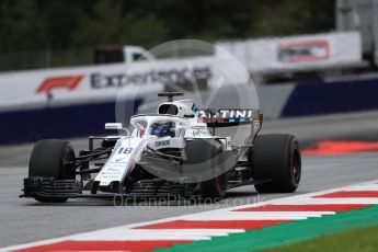 World © Octane Photographic Ltd. Formula 1 – Austrian GP - Practice 1. Williams Martini Racing FW41 – Lance Stroll. Red Bull Ring, Spielberg, Austria. Friday 29th June 2018.