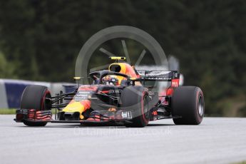 World © Octane Photographic Ltd. Formula 1 – Austrian GP - Practice 1. Aston Martin Red Bull Racing TAG Heuer RB14 – Max Verstappen. Red Bull Ring, Spielberg, Austria. Friday 29th June 2018.