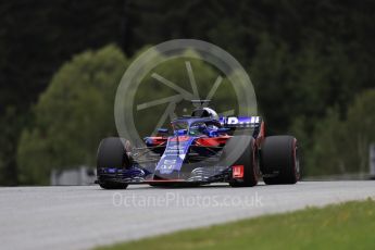 World © Octane Photographic Ltd. Formula 1 – Austrian GP - Practice 1. Scuderia Toro Rosso STR13 – Brendon Hartley. Red Bull Ring, Spielberg, Austria. Friday 29th June 2018.