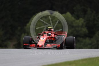 World © Octane Photographic Ltd. Formula 1 – Austrian GP - Practice 1. Scuderia Ferrari SF71-H – Kimi Raikkonen. Red Bull Ring, Spielberg, Austria. Friday 29th June 2018.