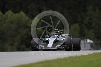 World © Octane Photographic Ltd. Formula 1 – Austrian GP - Practice 1. Mercedes AMG Petronas Motorsport AMG F1 W09 EQ Power+ - Valtteri Bottas. Red Bull Ring, Spielberg, Austria. Friday 29th June 2018.