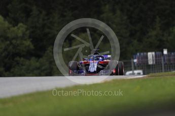 World © Octane Photographic Ltd. Formula 1 – Austrian GP - Practice 1. Scuderia Toro Rosso STR13 – Brendon Hartley. Red Bull Ring, Spielberg, Austria. Friday 29th June 2018.