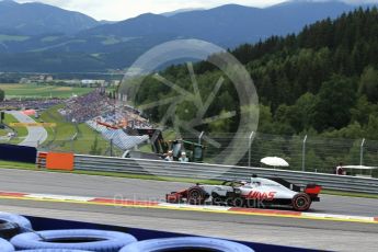 World © Octane Photographic Ltd. Formula 1 – Austrian GP - Practice 1. Haas F1 Team VF-18 – Romain Grosjean. Red Bull Ring, Spielberg, Austria. Friday 29th June 2018.