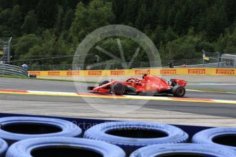 World © Octane Photographic Ltd. Formula 1 – Austrian GP - Practice 1. Scuderia Ferrari SF71-H – Sebastian Vettel. Red Bull Ring, Spielberg, Austria. Friday 29th June 2018.