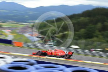 World © Octane Photographic Ltd. Formula 1 – Austrian GP - Practice 1. Scuderia Ferrari SF71-H – Kimi Raikkonen. Red Bull Ring, Spielberg, Austria. Friday 29th June 2018.