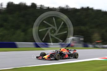 World © Octane Photographic Ltd. Formula 1 – Austrian GP - Practice 1. Aston Martin Red Bull Racing TAG Heuer RB14 – Daniel Ricciardo. Red Bull Ring, Spielberg, Austria. Friday 29th June 2018.