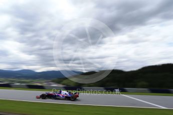 World © Octane Photographic Ltd. Formula 1 – Austrian GP - Practice 1. Scuderia Toro Rosso STR13 – Brendon Hartley. Red Bull Ring, Spielberg, Austria. Friday 29th June 2018.