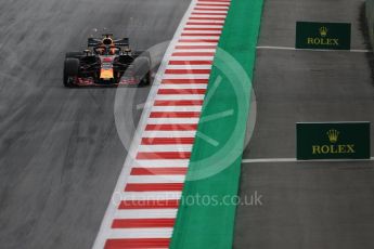 World © Octane Photographic Ltd. Formula 1 – Austrian GP - Practice 2. Aston Martin Red Bull Racing TAG Heuer RB14 – Daniel Ricciardo. Red Bull Ring, Spielberg, Austria. Friday 29th June 2018.