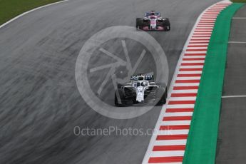 World © Octane Photographic Ltd. Formula 1 – Austrian GP - Practice 2. Williams Martini Racing FW41 – Lance Stroll. Red Bull Ring, Spielberg, Austria. Friday 29th June 2018.