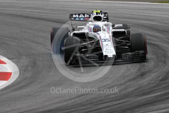 World © Octane Photographic Ltd. Formula 1 – Austrian GP - Practice 2. Williams Martini Racing FW41 – Sergey Sirotkin. Red Bull Ring, Spielberg, Austria. Friday 29th June 2018.