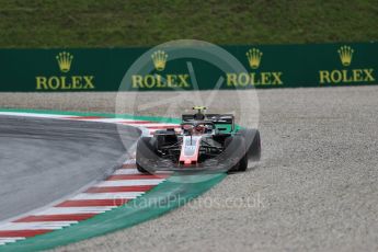 World © Octane Photographic Ltd. Formula 1 – Austrian GP - Practice 2. Haas F1 Team VF-18 – Kevin Magnussen. Red Bull Ring, Spielberg, Austria. Friday 29th June 2018.