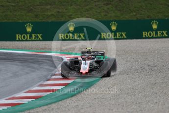 World © Octane Photographic Ltd. Formula 1 – Austrian GP - Practice 2. Haas F1 Team VF-18 – Kevin Magnussen. Red Bull Ring, Spielberg, Austria. Friday 29th June 2018.