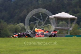 World © Octane Photographic Ltd. Formula 1 – Austrian GP - Practice 2. Aston Martin Red Bull Racing TAG Heuer RB14 – Max Verstappen. Red Bull Ring, Spielberg, Austria. Friday 29th June 2018.