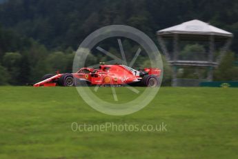 World © Octane Photographic Ltd. Formula 1 – Austrian GP - Practice 2. Scuderia Ferrari SF71-H – Kimi Raikkonen. Red Bull Ring, Spielberg, Austria. Friday 29th June 2018.