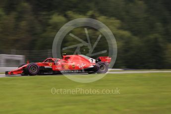 World © Octane Photographic Ltd. Formula 1 – Austrian GP - Practice 2. Scuderia Ferrari SF71-H – Kimi Raikkonen. Red Bull Ring, Spielberg, Austria. Friday 29th June 2018.