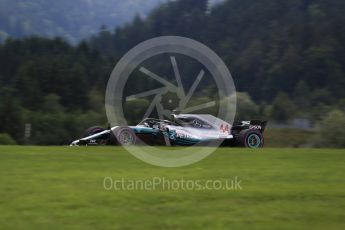 World © Octane Photographic Ltd. Formula 1 – Austrian GP - Practice 2. Mercedes AMG Petronas Motorsport AMG F1 W09 EQ Power+ - Lewis Hamilton. Red Bull Ring, Spielberg, Austria. Friday 29th June 2018.