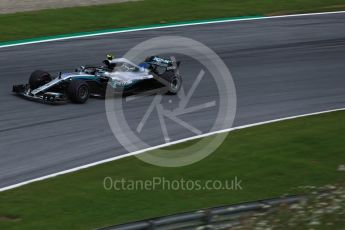 World © Octane Photographic Ltd. Formula 1 – Austrian GP - Practice 2. Mercedes AMG Petronas Motorsport AMG F1 W09 EQ Power+ - Valtteri Bottas. Red Bull Ring, Spielberg, Austria. Friday 29th June 2018.