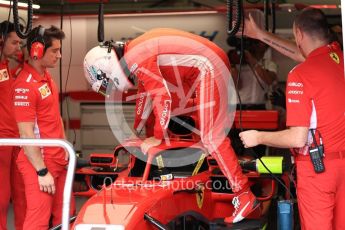 World © Octane Photographic Ltd. Formula 1 – Austrian GP - Paddock. Scuderia Ferrari SF71-H – Sebastian Vettel. Red Bull Ring, Spielberg, Austria. Saturday 30th June 2018.