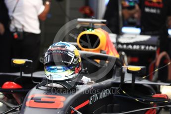 World © Octane Photographic Ltd. Formula 1 – Austrian GP - Practice 3. Aston Martin Red Bull Racing TAG Heuer RB14 – Daniel Ricciardo. Red Bull Ring, Spielberg, Austria. Saturday 30th June 2018.