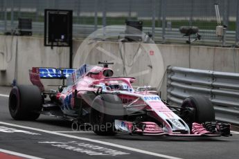 World © Octane Photographic Ltd. Formula 1 – Austrian GP - Practice 3. Sahara Force India VJM11 - Sergio Perez. Red Bull Ring, Spielberg, Austria. Saturday 30th June 2018.