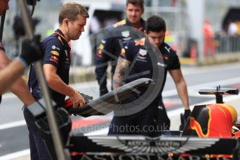 World © Octane Photographic Ltd. Formula 1 – Austrian GP - Practice 3. Aston Martin Red Bull Racing TAG Heuer RB14 – Daniel Ricciardo. Red Bull Ring, Spielberg, Austria. Saturday 30th June 2018.