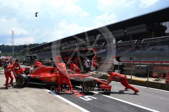 World © Octane Photographic Ltd. Formula 1 – Austrian GP - Practice 3. Scuderia Ferrari SF71-H – Sebastian Vettel. Red Bull Ring, Spielberg, Austria. Saturday 30th June 2018.