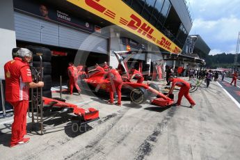 World © Octane Photographic Ltd. Formula 1 – Austrian GP - Practice 3. Scuderia Ferrari SF71-H – Sebastian Vettel. Red Bull Ring, Spielberg, Austria. Saturday 30th June 2018.