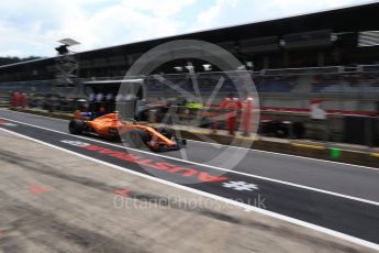 World © Octane Photographic Ltd. Formula 1 – Austrian GP - Practice 3. McLaren MCL33 – Stoffel Vandoorne. Red Bull Ring, Spielberg, Austria. Saturday 30th June 2018.