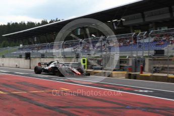 World © Octane Photographic Ltd. Formula 1 – Austrian GP - Practice 3. Haas F1 Team VF-18 – Romain Grosjean. Red Bull Ring, Spielberg, Austria. Saturday 30th June 2018.