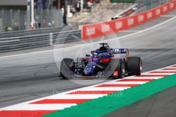 World © Octane Photographic Ltd. Formula 1 – Austrian GP - Qualifying. Scuderia Toro Rosso STR13 – Brendon Hartley. Red Bull Ring, Spielberg, Austria. Saturday 30th June 2018.