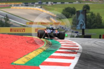 World © Octane Photographic Ltd. Formula 1 – Austrian GP - Qualifying. Scuderia Toro Rosso STR13 – Brendon Hartley. Red Bull Ring, Spielberg, Austria. Saturday 30th June 2018.