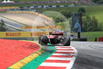 World © Octane Photographic Ltd. Formula 1 – Austrian GP - Qualifying. Alfa Romeo Sauber F1 Team C37 – Charles Leclerc. Red Bull Ring, Spielberg, Austria. Saturday 30th June 2018.