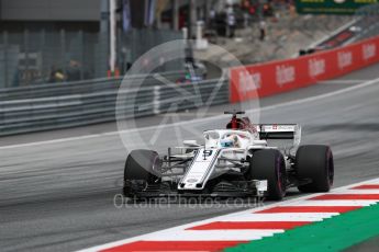 World © Octane Photographic Ltd. Formula 1 – Austrian GP - Qualifying. Alfa Romeo Sauber F1 Team C37 – Marcus Ericsson. Red Bull Ring, Spielberg, Austria. Saturday 30th June 2018.