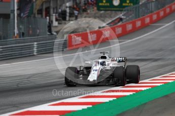 World © Octane Photographic Ltd. Formula 1 – Austrian GP - Qualifying. Williams Martini Racing FW41 – Lance Stroll. Red Bull Ring, Spielberg, Austria. Saturday 30th June 2018.
