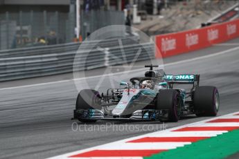 World © Octane Photographic Ltd. Formula 1 – Austrian GP - Qualifying. Mercedes AMG Petronas Motorsport AMG F1 W09 EQ Power+ - Lewis Hamilton. Red Bull Ring, Spielberg, Austria. Saturday 30th June 2018.