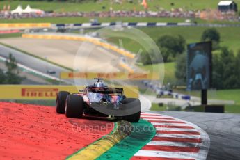 World © Octane Photographic Ltd. Formula 1 – Austrian GP - Qualifying. Scuderia Toro Rosso STR13 – Brendon Hartley. Red Bull Ring, Spielberg, Austria. Saturday 30th June 2018.