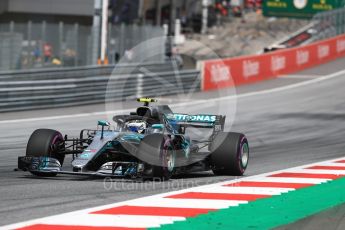 World © Octane Photographic Ltd. Formula 1 – Austrian GP - Qualifying. Mercedes AMG Petronas Motorsport AMG F1 W09 EQ Power+ - Valtteri Bottas. Red Bull Ring, Spielberg, Austria. Saturday 30th June 2018.
