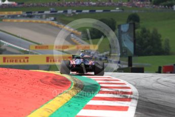 World © Octane Photographic Ltd. Formula 1 – Austrian GP - Qualifying. Scuderia Toro Rosso STR13 – Pierre Gasly. Red Bull Ring, Spielberg, Austria. Saturday 30th June 2018.