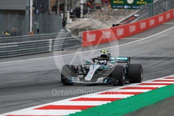 World © Octane Photographic Ltd. Formula 1 – Austrian GP - Qualifying. Mercedes AMG Petronas Motorsport AMG F1 W09 EQ Power+ - Valtteri Bottas. Red Bull Ring, Spielberg, Austria. Saturday 30th June 2018.