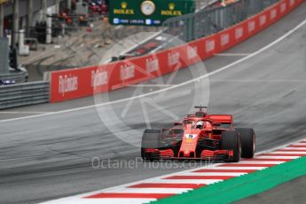 World © Octane Photographic Ltd. Formula 1 – Austrian GP - Qualifying. Scuderia Ferrari SF71-H – Sebastian Vettel. Red Bull Ring, Spielberg, Austria. Saturday 30th June 2018.