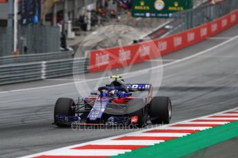 World © Octane Photographic Ltd. Formula 1 – Austrian GP - Qualifying. Scuderia Toro Rosso STR13 – Pierre Gasly. Red Bull Ring, Spielberg, Austria. Saturday 30th June 2018.