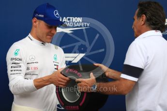 World © Octane Photographic Ltd. Formula 1 – Austrian GP - Qualifying. Mercedes AMG Petronas Motorsport AMG F1 W09 EQ Power+ - Valtteri Bottas and Nelson Piquet. Red Bull Ring, Spielberg, Austria. Saturday 30th June 2018.