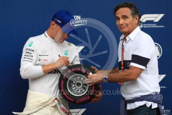 World © Octane Photographic Ltd. Formula 1 – Austrian GP - Qualifying. Mercedes AMG Petronas Motorsport AMG F1 W09 EQ Power+ - Valtteri Bottas and Nelson Piquet. Red Bull Ring, Spielberg, Austria. Saturday 30th June 2018.