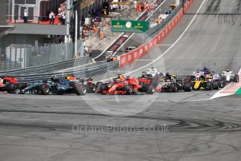World © Octane Photographic Ltd. Formula 1 – Austrian GP - Race. Scuderia Ferrari SF71-H – Sebastian Vettel. Red Bull Ring, Spielberg, Austria. Sunday 1st July 2018.