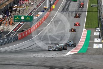 World © Octane Photographic Ltd. Formula 1 – Austrian GP - Race. Mercedes AMG Petronas Motorsport AMG F1 W09 EQ Power+ - Lewis Hamilton. Red Bull Ring, Spielberg, Austria. Sunday 1st July 2018.